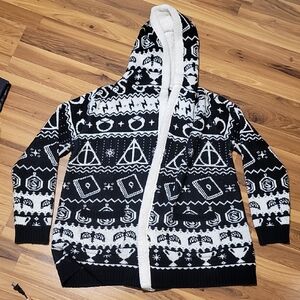 Warner Bros. Harry Potter Black and White Knit